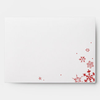 Holiday Snowflakes Envelopes