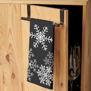 Holiday Snowflakes Kitchen Towel