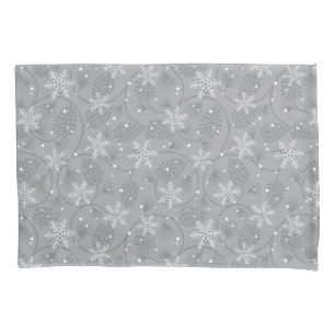 Holiday Snowflakes Pillowcase
