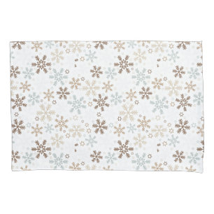 Holiday Snowflakes Pillowcase