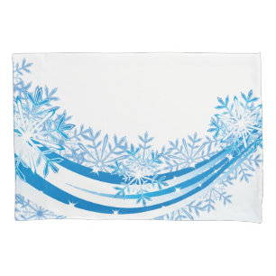 Holiday Snowflakes Pillowcase