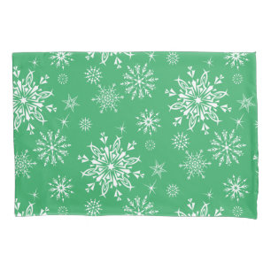 Holiday Snowflakes Pillowcase