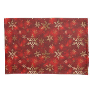 Holiday Snowflakes Pillowcase