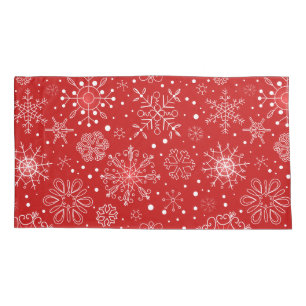 Holiday Snowflakes Pillowcase