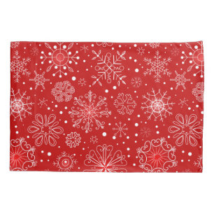 Holiday Snowflakes Pillowcase