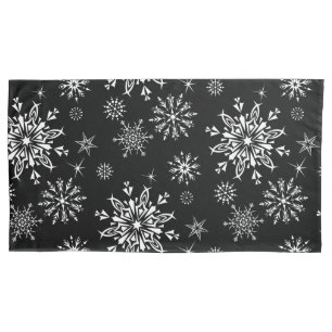 Holiday Snowflakes Pillowcase
