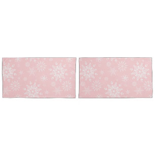 Holiday Snowflakes Pillowcase Set