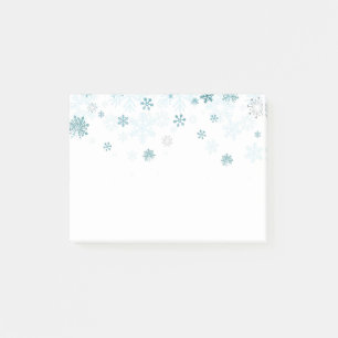 Holiday Snowflakes Post it Notes