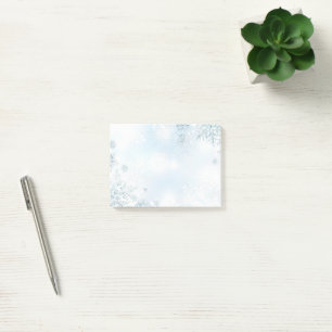 Holiday Snowflakes Post it Notes