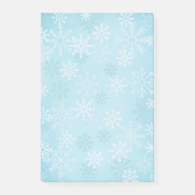 Holiday Snowflakes Post-it-Notes Post-it Notes (Front)