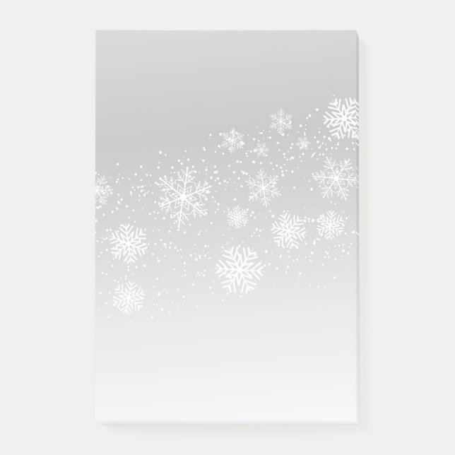 Holiday Snowflakes Post-it-Notes Post-it Notes (Front)
