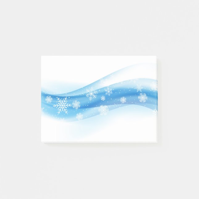 Holiday Snowflakes Post-it-Notes Post-it Notes (Front)