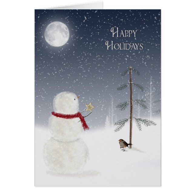 Holiday Snowman (Devant)