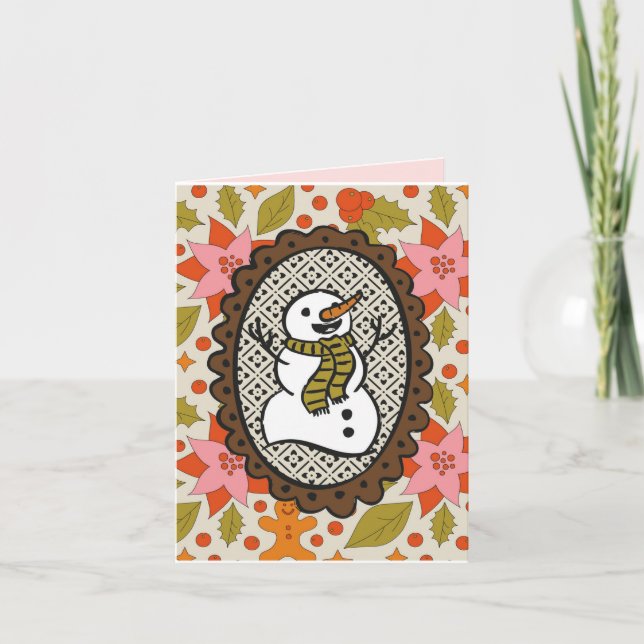 Holiday Snowman Card (Front)