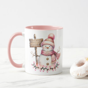 Holiday Snowman Coffee Mug