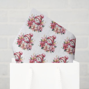 Holiday Snowman Tissue Paper