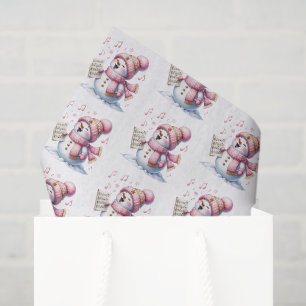Holiday Snowman Tissue Paper