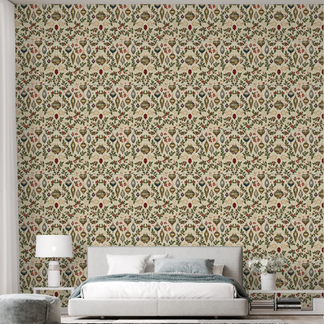  Holiday Sparkle Christmas Wallpaper – Glamourous  (Bedroom)