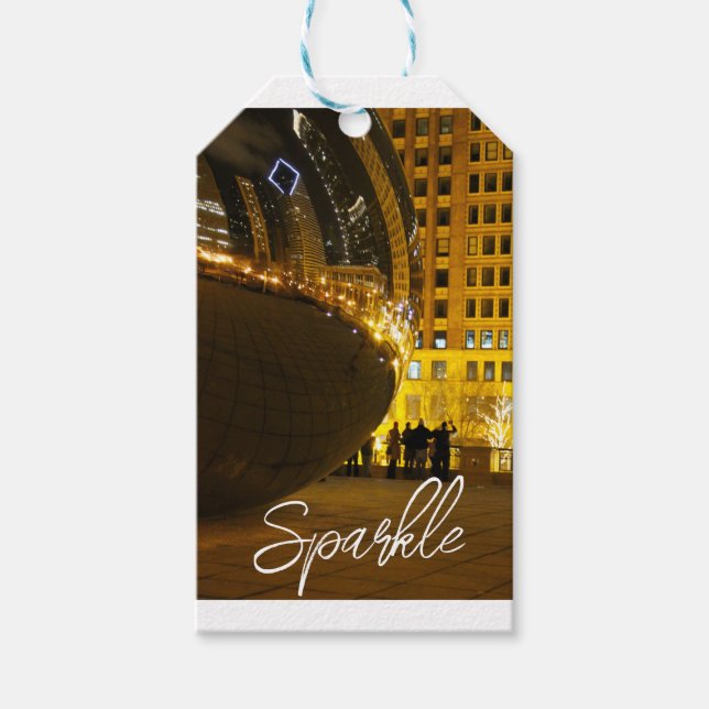 Holiday Sparkle Gift Tag (Front)