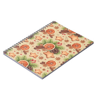 Holiday Spice Photo Notebook