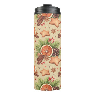 Holiday Spice Thermal Tumbler