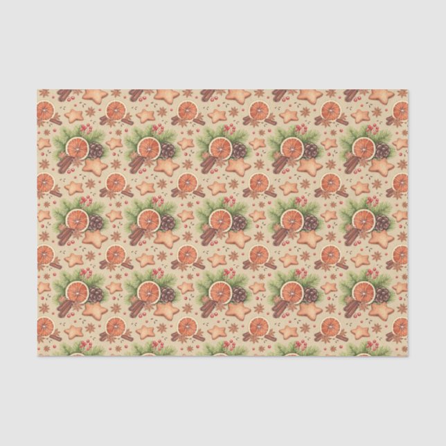 Holiday Spice Tissue Paper (Front)