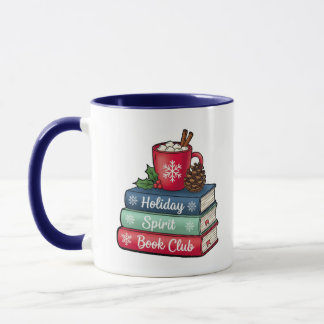 Holiday Spirit Book Club Mug