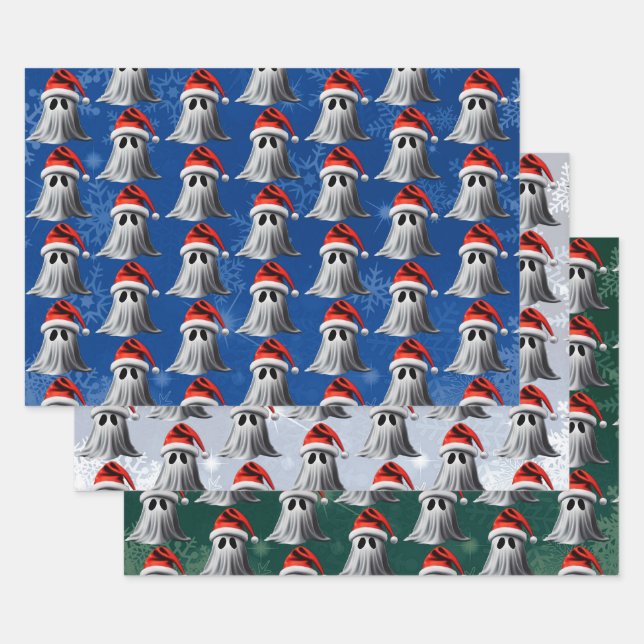 Holiday Spirits Collection Wrapping Paper Sheet (Set)