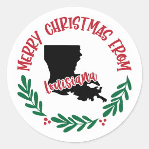 Holiday Sticker from Louisiana