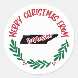 Holiday Sticker from Tennessee