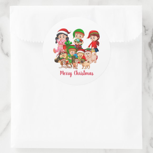 Holiday Stickers (Bag)
