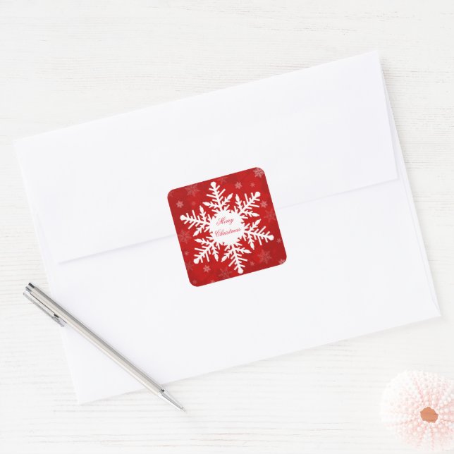 Holiday Stickers Magical Snowflake (Envelope)