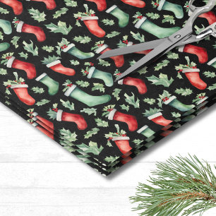 Holiday Stocking Christmas Tissue Paper