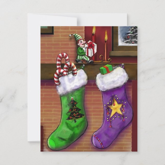 HOLIDAY STOCKING STUFFERS BAZAAR INVITE INVITATION (Front)