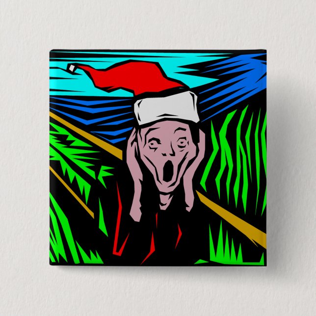 Holiday Stress Button (Front)