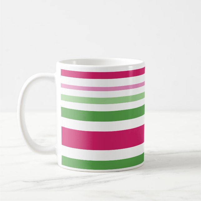Holiday Stripe 1 Mug (Left)