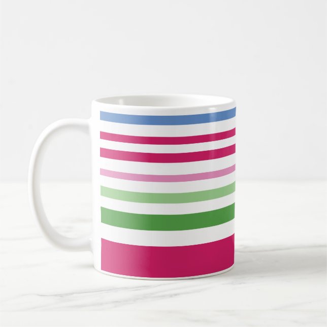 Holiday Stripe 3 Mug (Left)