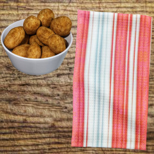 Holiday Stripes Kitchen Towel