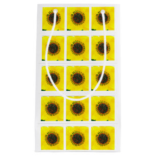 Holiday Sunflower Gift Bag