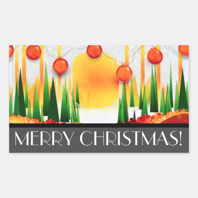 HOLIDAY SUNSHINE WITHIN THE PINES :) STICKER (Front)
