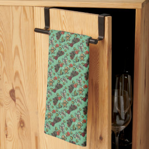 Holiday Sweets- Mint (Color) Kitchen Towel