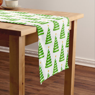 Holiday Table Runner-Ribbon Tree Medium Table Runner