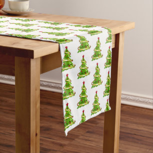 Holiday Table Runner-Tree Medium Table Runner