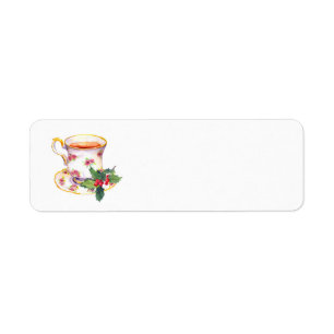 Holiday Tea Address Label