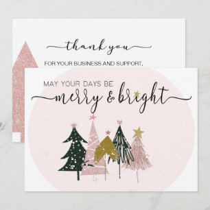 Holiday  Thank You Card  Small Business