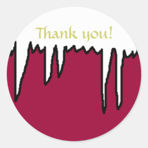 Holiday Thank you!  - stickers