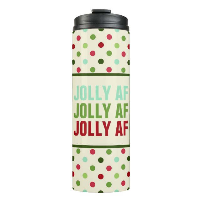 Holiday Thermal Tumbler/Travel Mugs by ©NHC (Front)