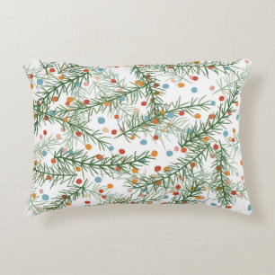 Holiday throw pillow