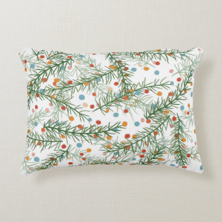 Holiday throw pillow