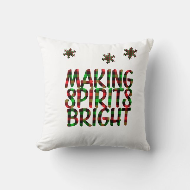 Holiday Throw Pillow (Front)